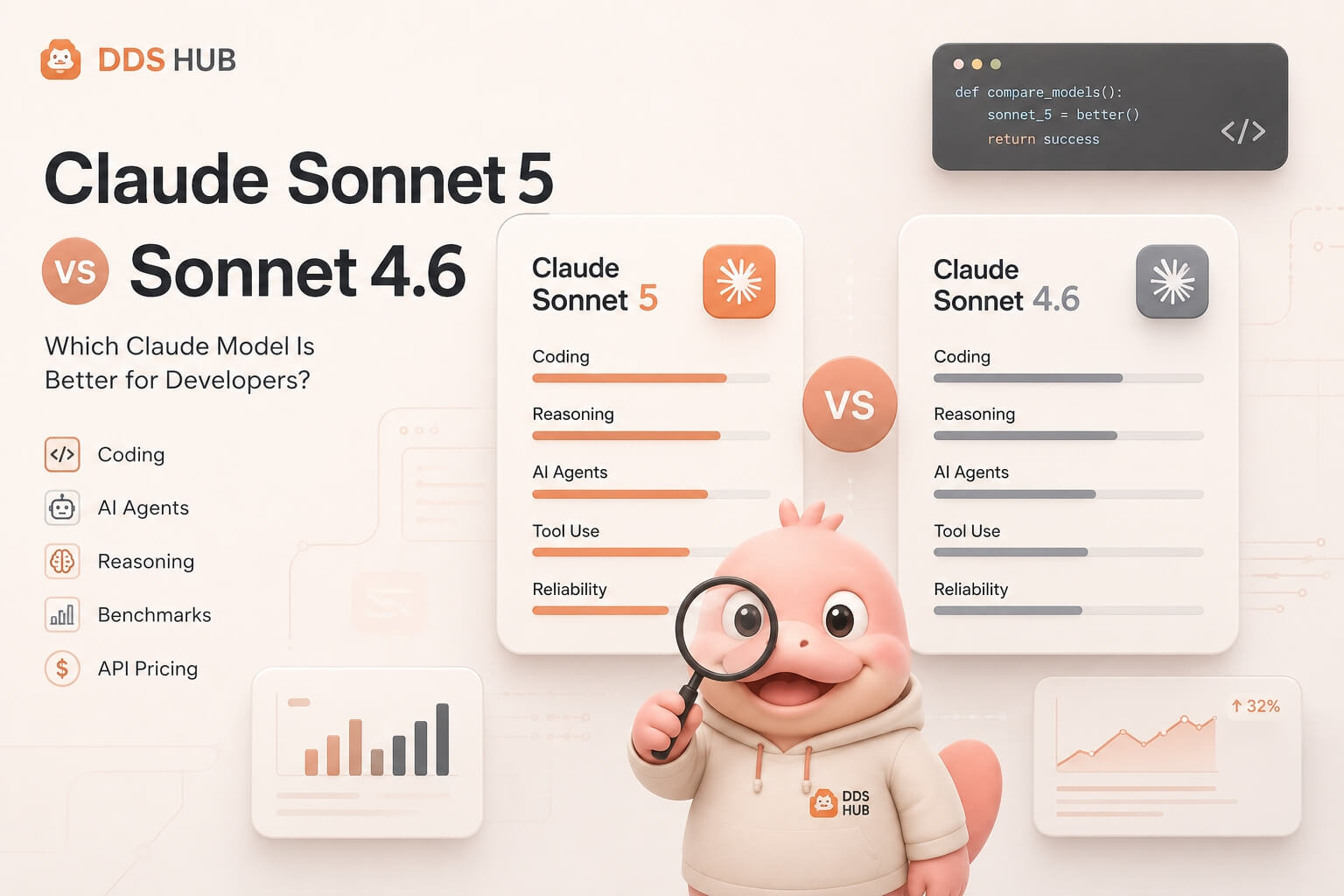 Claude Sonnet 5 对比 Sonnet 4.6